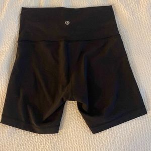 lululemon wunder train high rise short 6” inseam